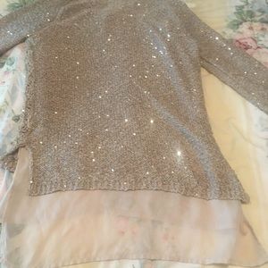 Maurices xs tan sweater